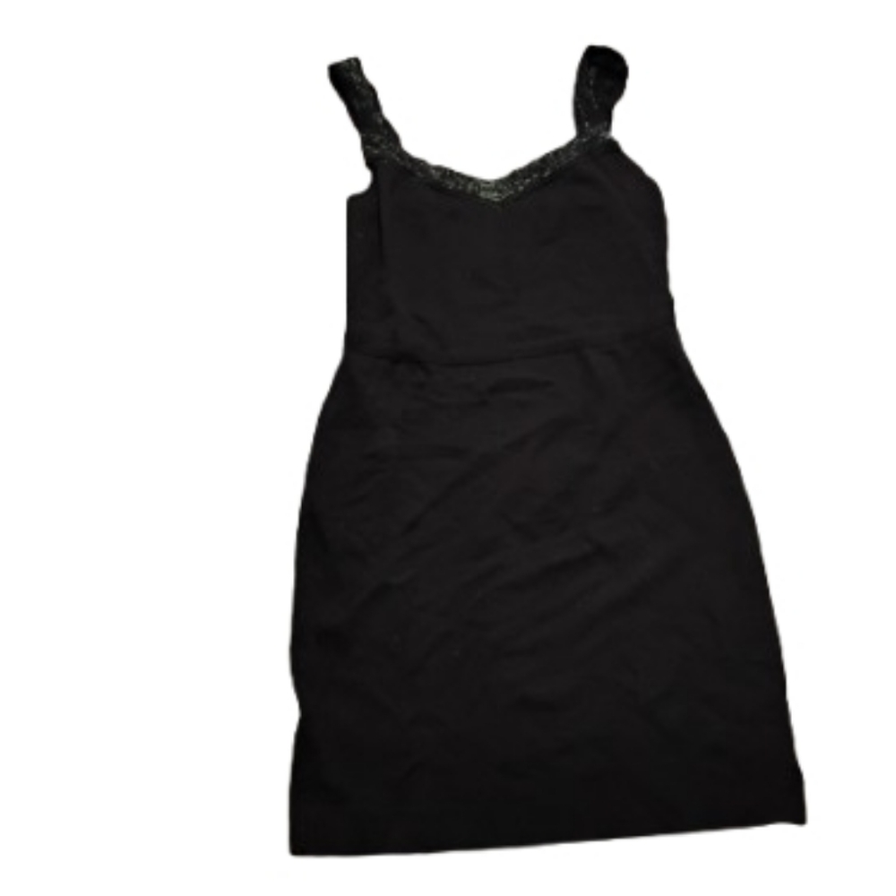 Iisli Sequined Embellished Sleeveless Knit Dress Sz S